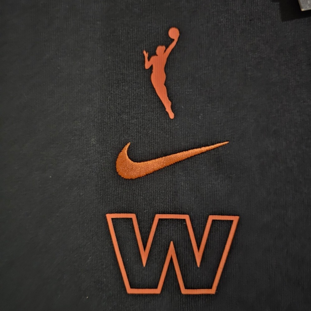 Nike WNBA Logo T Shirt XL NWT Move To Zero Black Basketball Tee